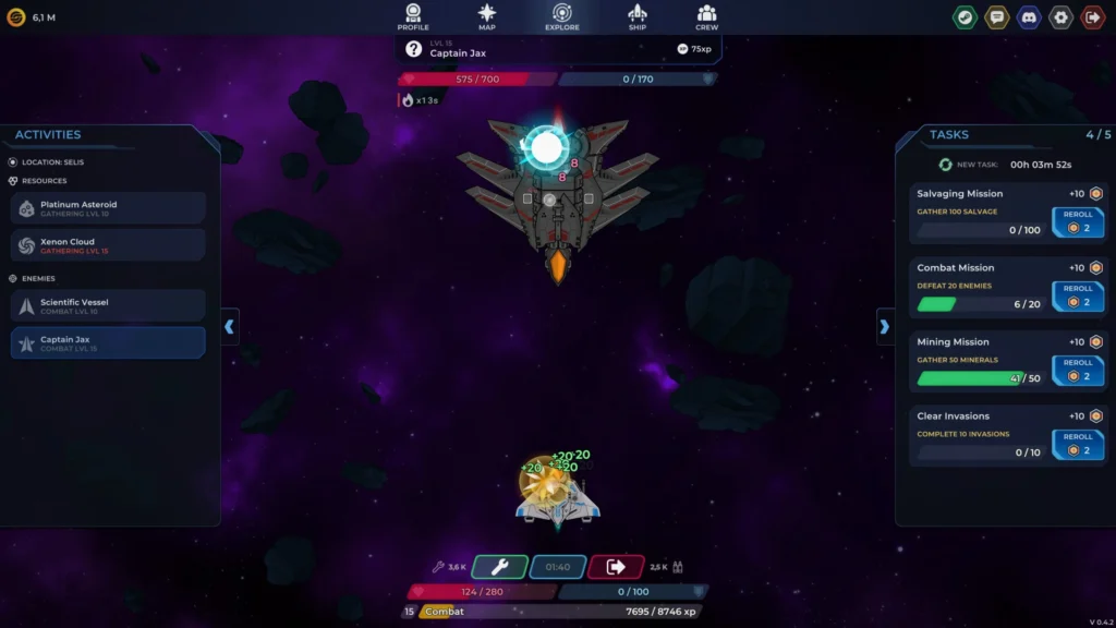 Idle Stellar gameplay screenshot 3