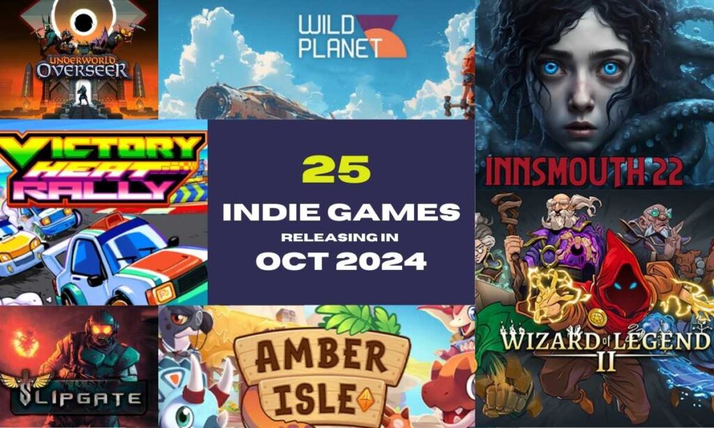 Top 25 Indie Games Releasing in October 2024 – Including Most Followed Games on Steam